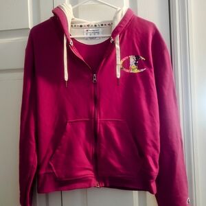 Champion Pink Athletic Zip-Up Jacket